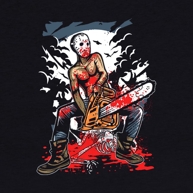 Chainsaw Killer by MisfitInVisual